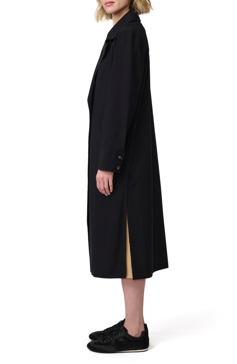 Bernardo Stretch Gabardine Coat, Alternate, color,