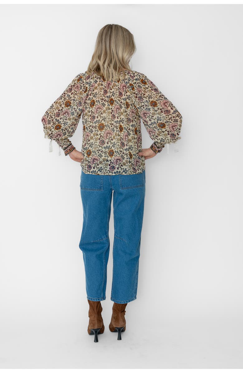 West Of Florence Blouse, Alternate, color, Multi