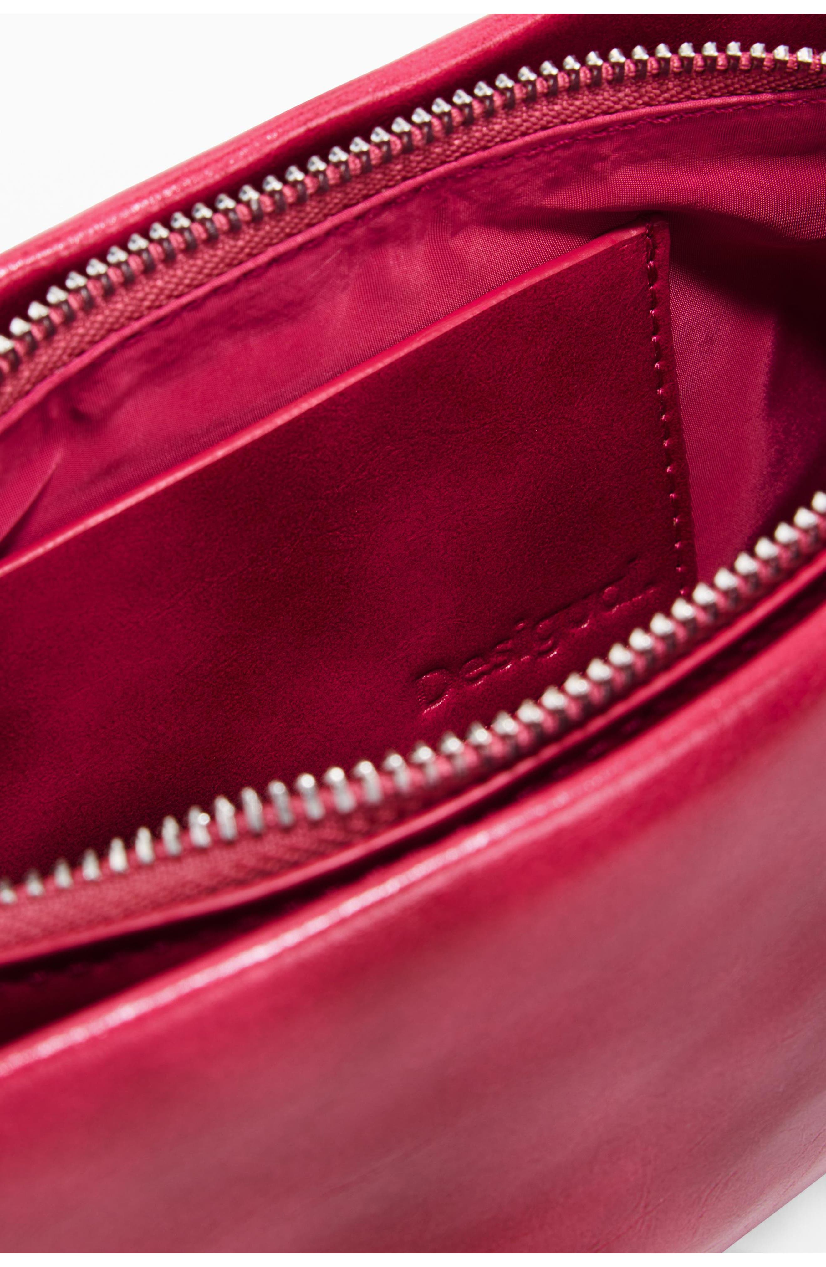 Desigual Faux Leather Crossbody Bag, Alternate, color, 