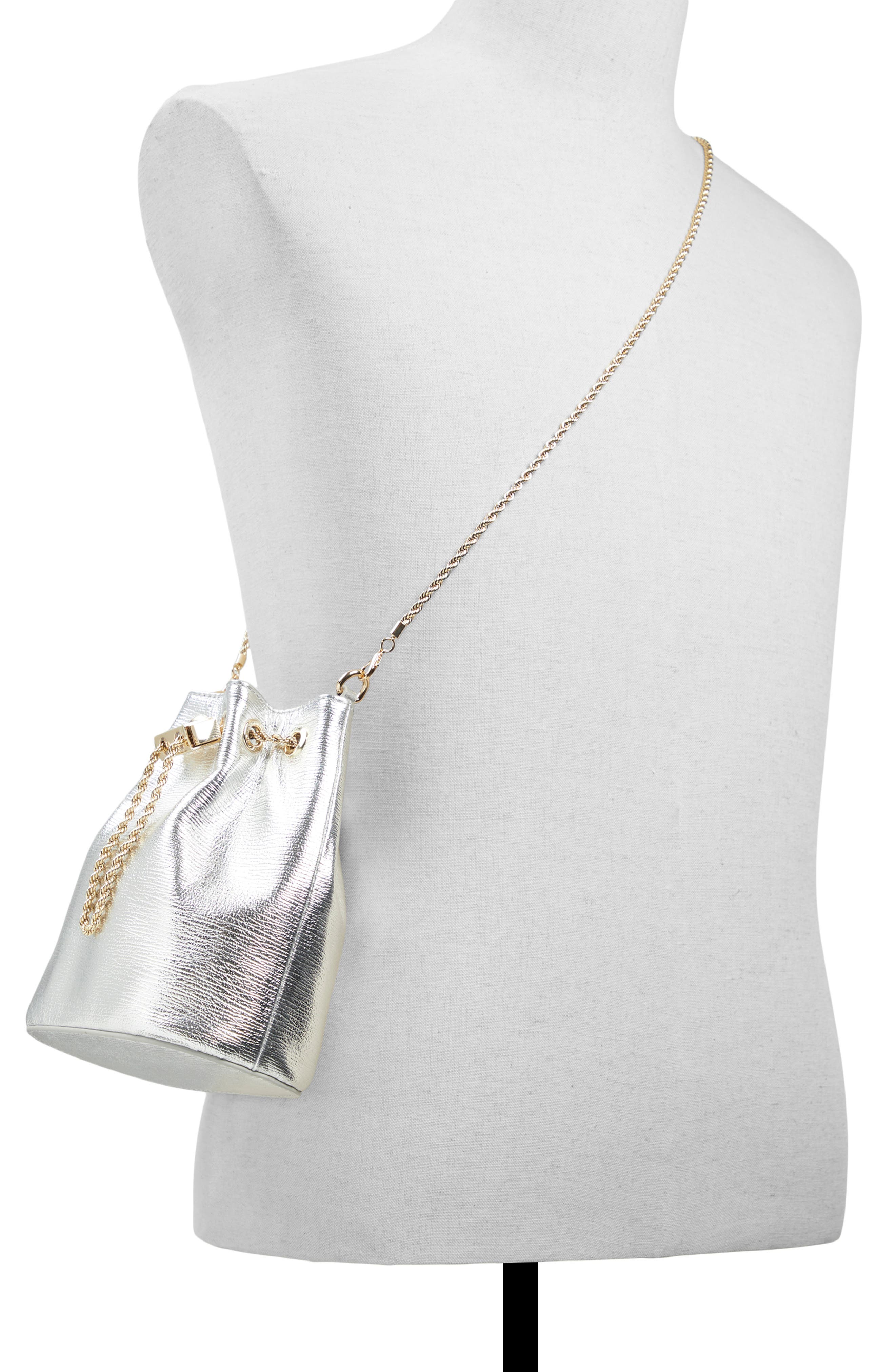 Ted Baker London Aurele Leather Bucket Bag, Alternate, color, 