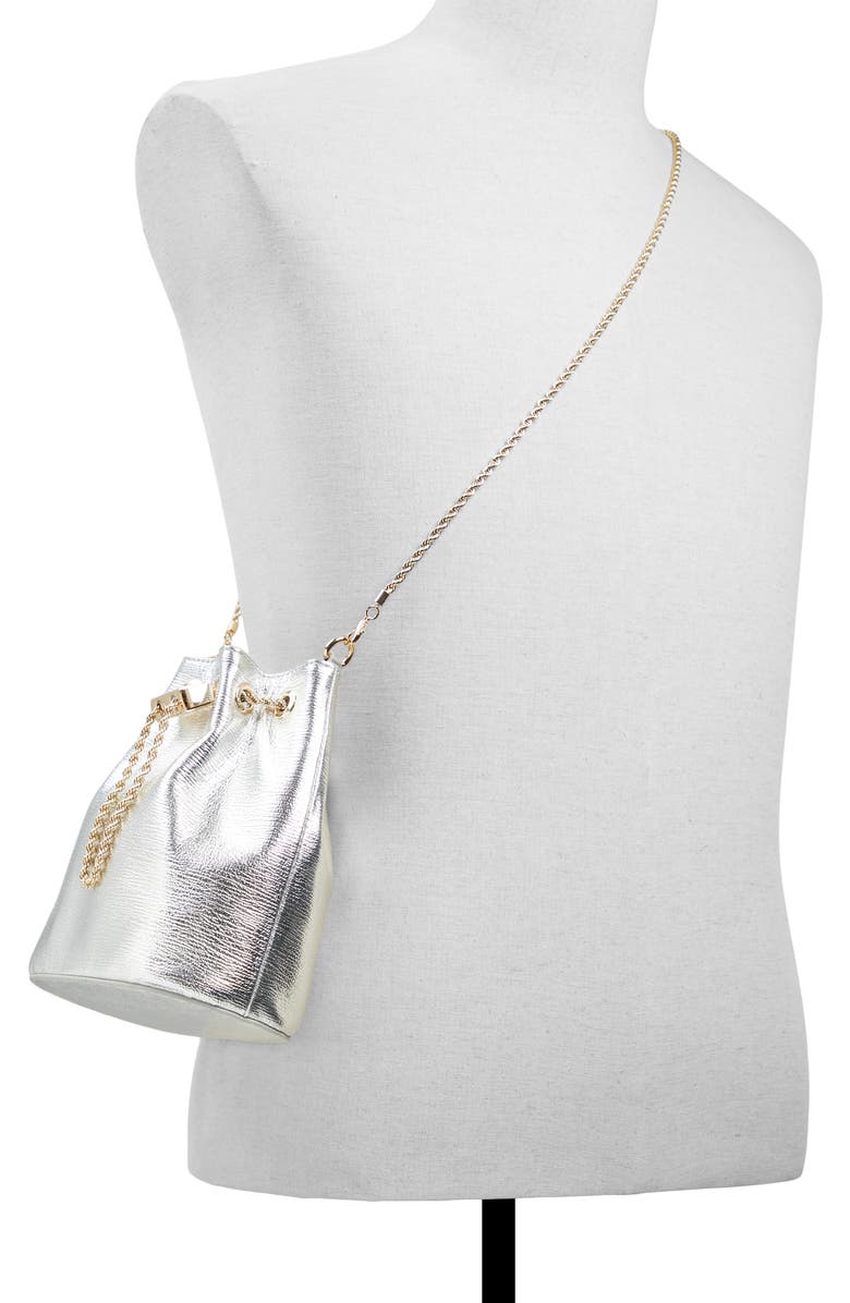 Ted Baker London Aurele Leather Bucket Bag, Alternate, color,