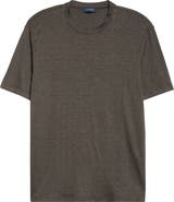 Thom Sweeney Linen Stretch Jersey T-Shirt