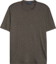 Thom Sweeney Linen Stretch Jersey T-Shirt