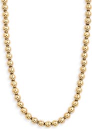 House of Olia 14k Gold Filled Pyrite Bead Necklace