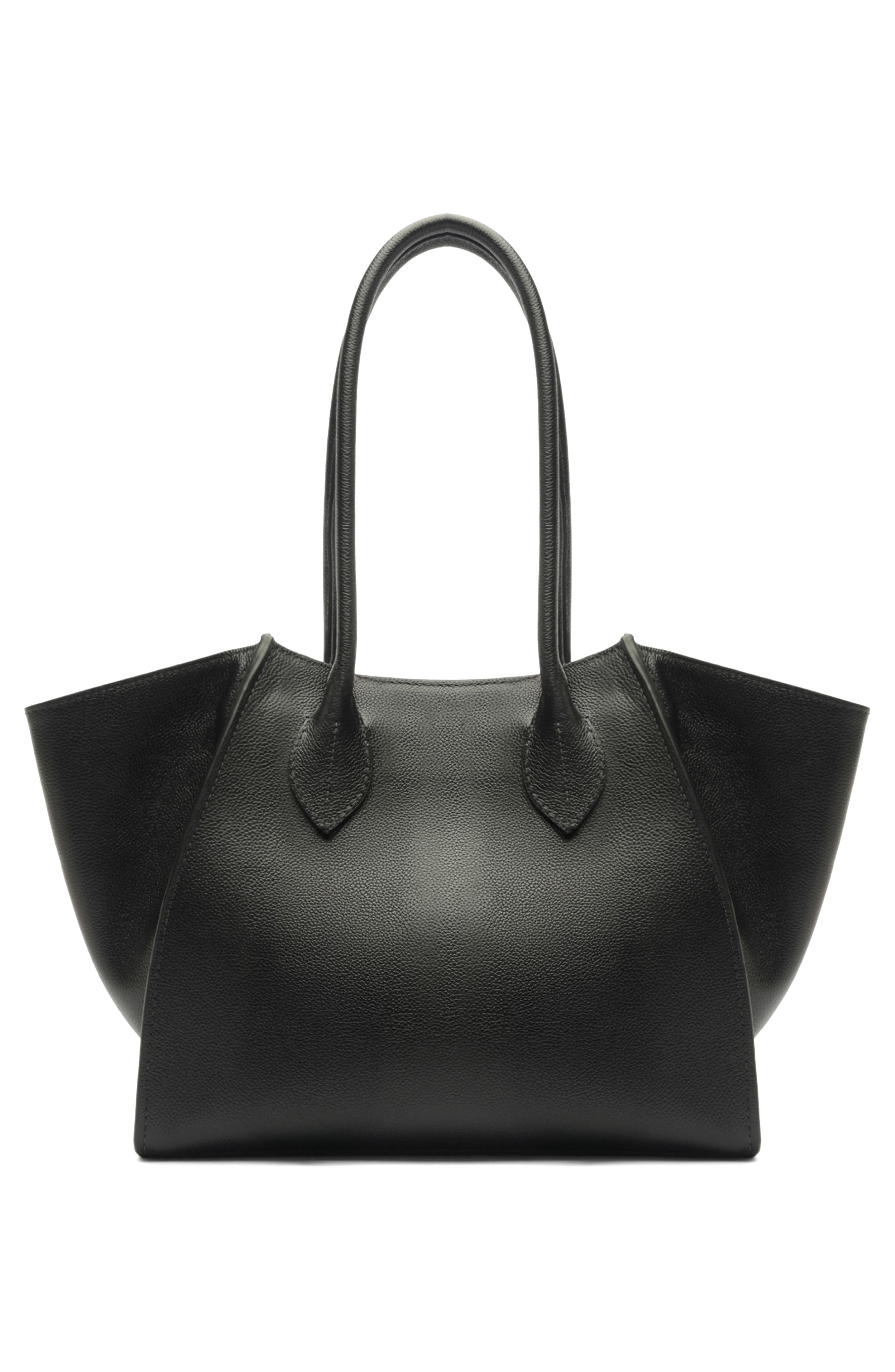 Arezzo Large Alba Leather Tote, Alternate, color, 