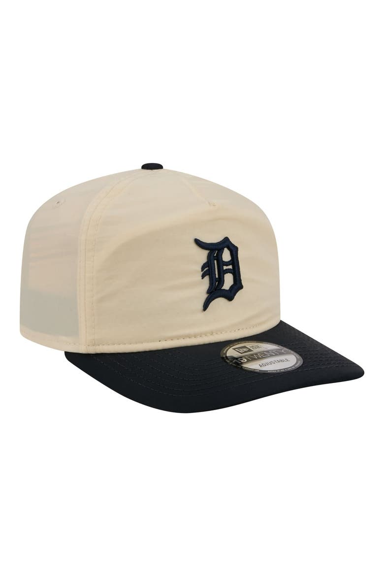 Men's New Era Cream/Navy Detroit Tigers Everyday 19TWENTY Adjustable Hat, Alternate, color, Cream