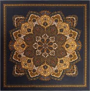 SANDRO Silk bandana print scarf