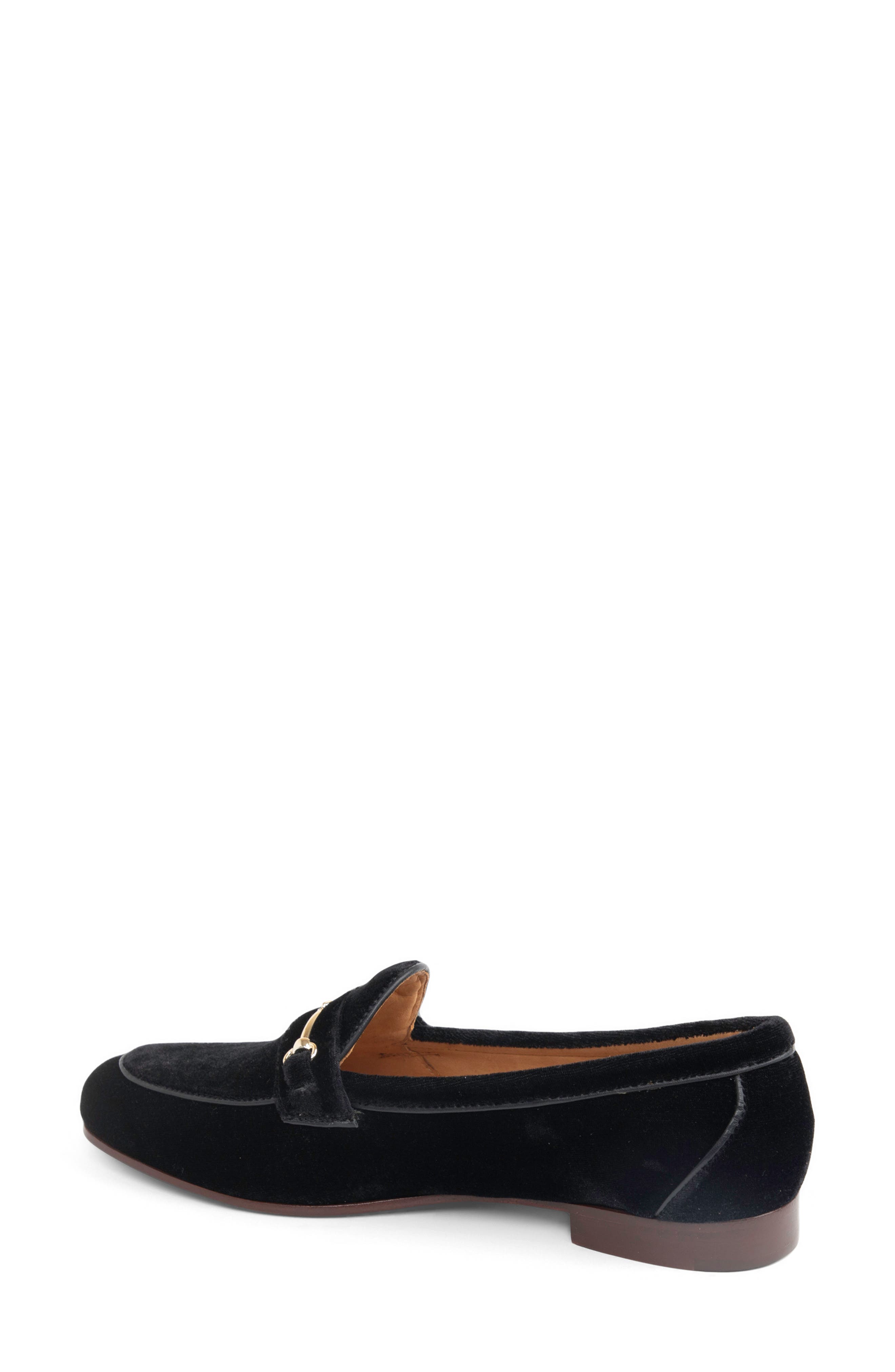 patricia green Chloe Bit Loafer, Alternate, color, Black Velvet