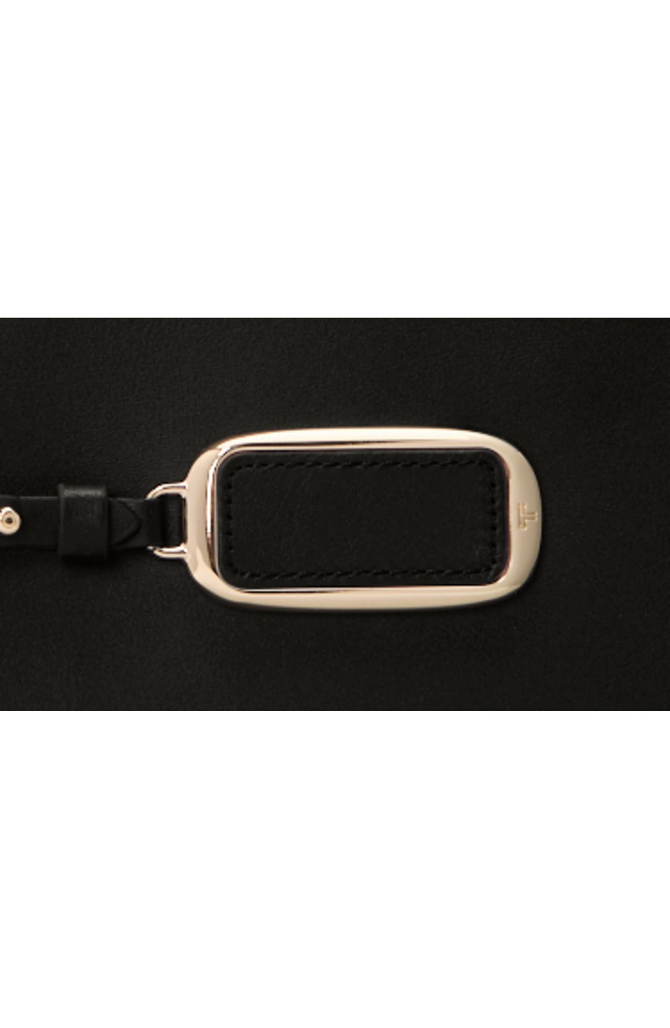 TUMI Voyageur Marin Mini Crossbody Bag, Alternate, color, Black/ Light Gold