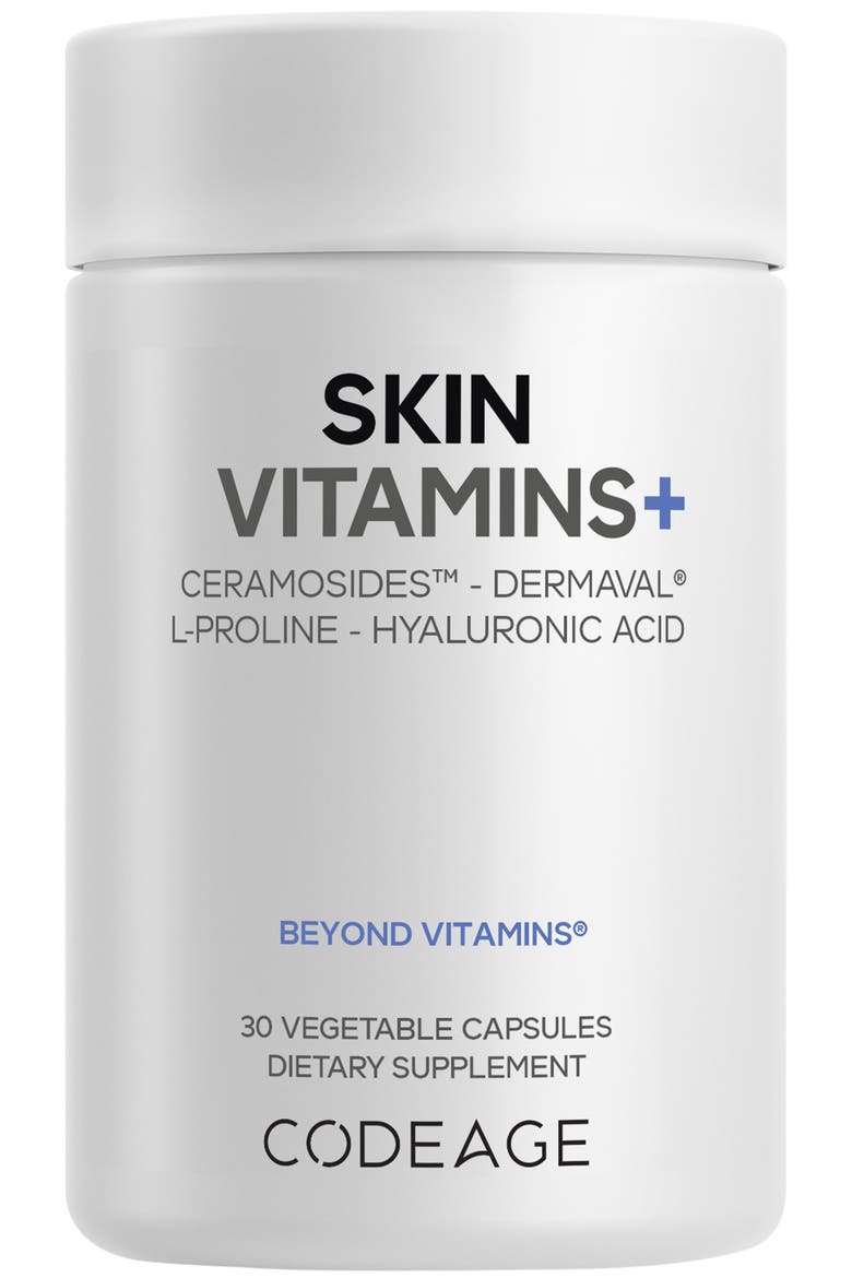 Skin Vitamins+, Coffeeberry, Vitamin C Supplement, Main, color, White