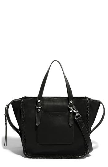 Aimee Kestenberg Casablanca Medium Leather Tote Bag In Black
