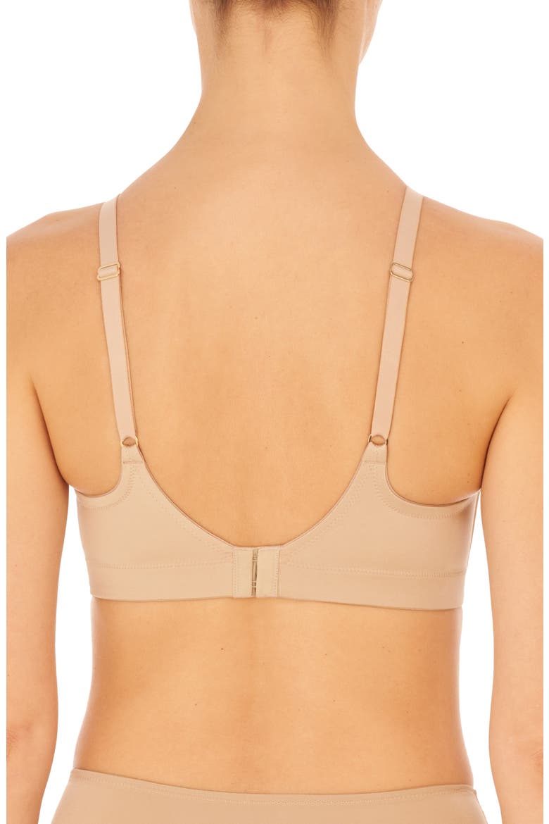 Side Effect Side Support Wireless Bra, Alternate, color, CAFE