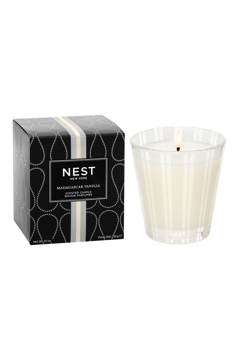 Madagascar Vanilla Classic Candle, Main, color, NO COLOR