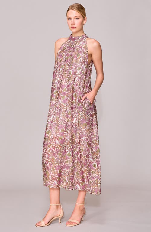Melloday Organza Sleeveless Maxi Dress