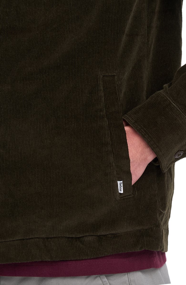 Barbour Stretch Corduroy Overshirt, Alternate, color, 