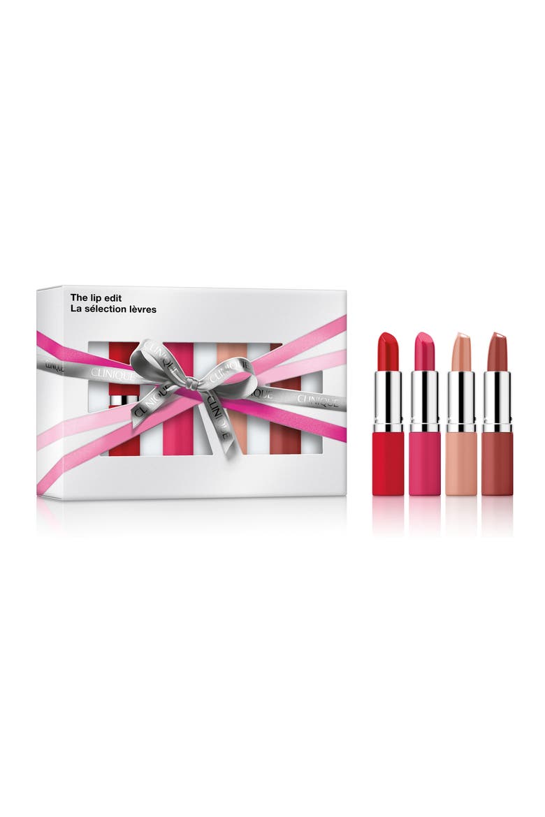 The Lip Edit 4-Piece Lip Makeup Set, Main, color, NO COLOR