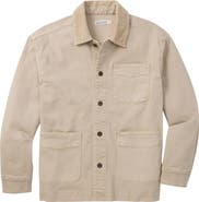 Fair Harbor Seaport Stretch Cotton Blend Chore Jacket