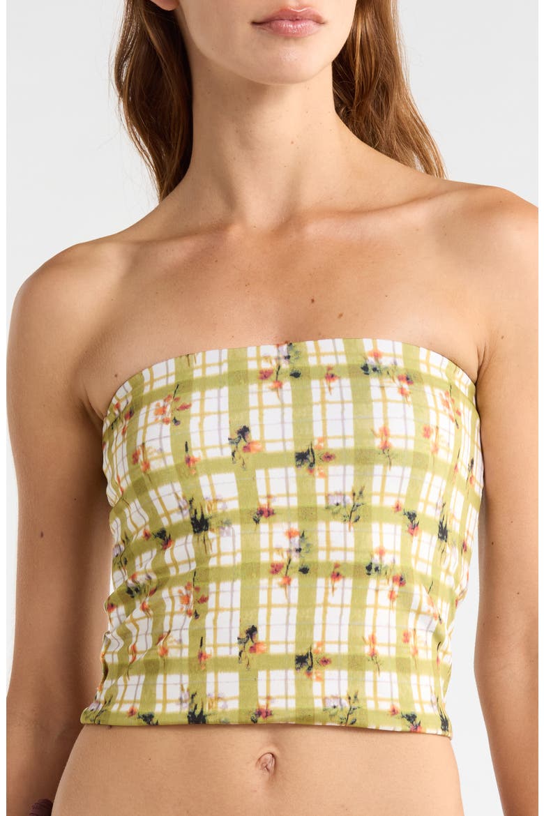 Elara Convertible Tube Top, Alternate, color, FLOWER RIOT/ REBEL PL