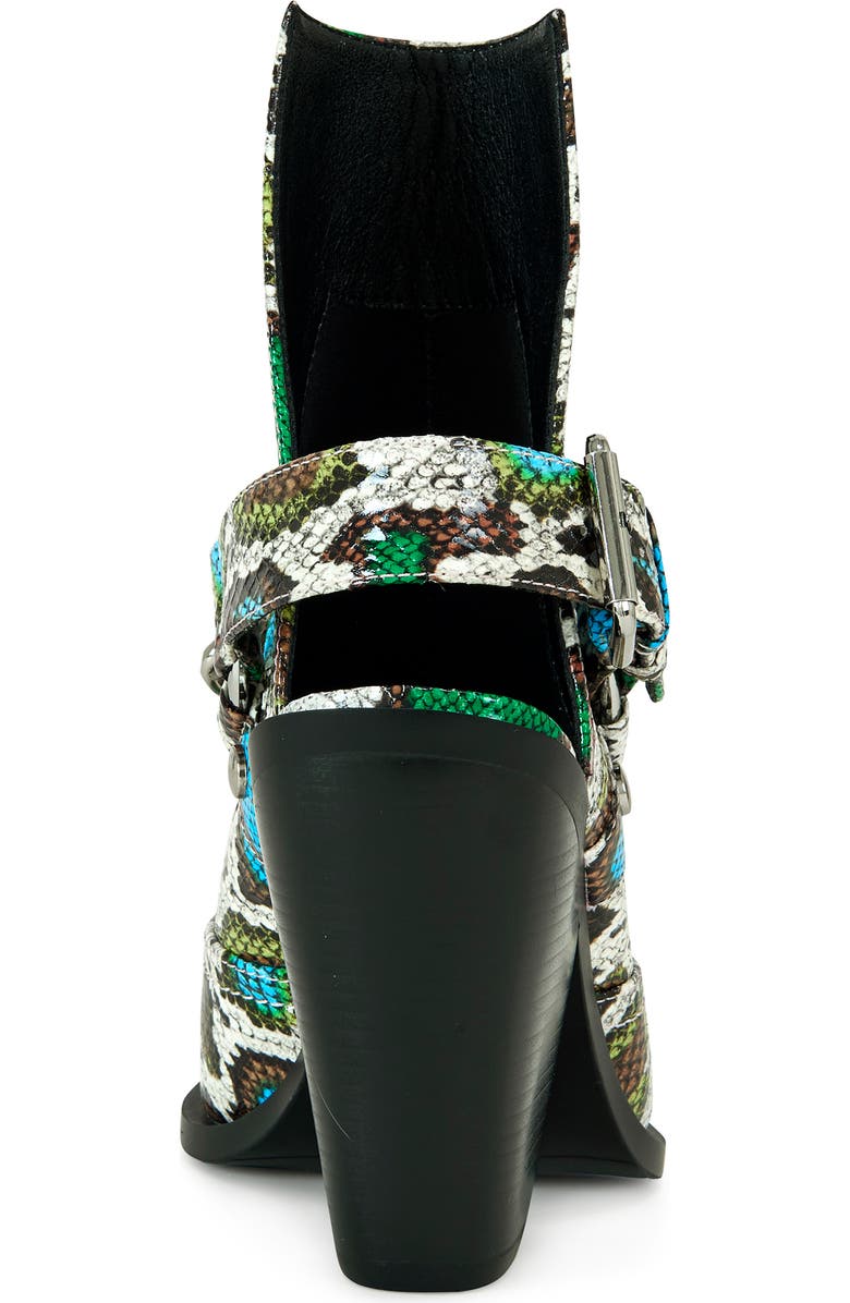 AZALEA WANG Wade Cutout Pointed Toe Slingback Bootie, Alternate, color,