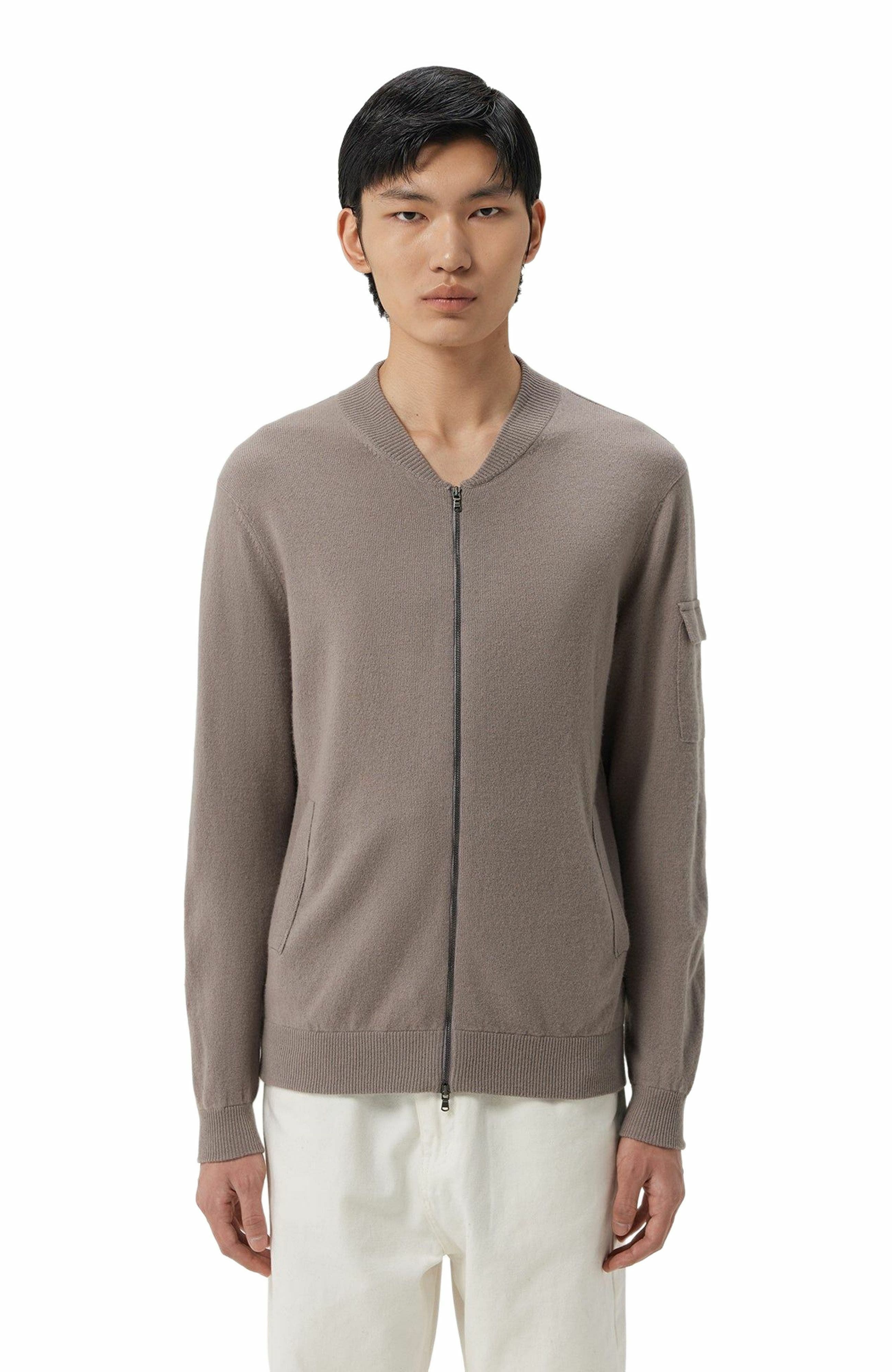 Cashmere Bomber