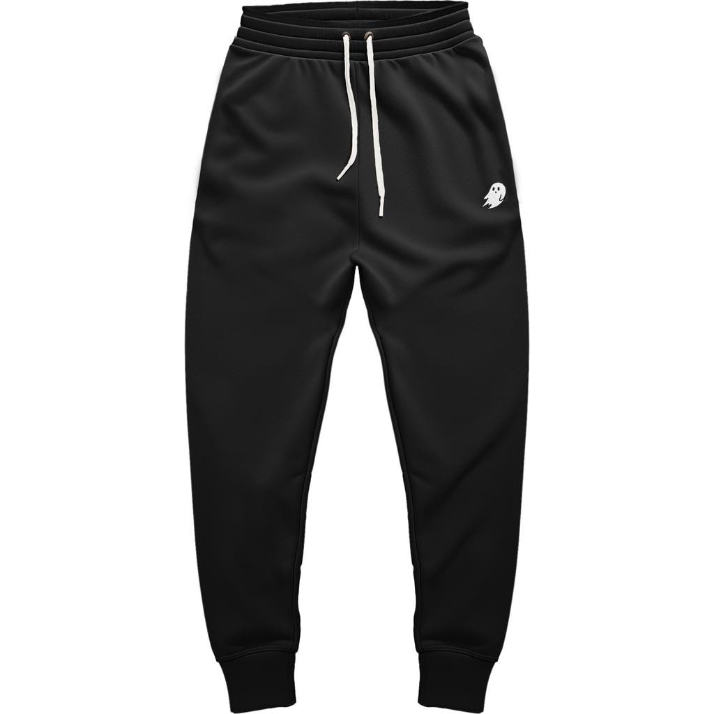 Dalix Mens Ghost Fleece Jogger Sweatpants In Black