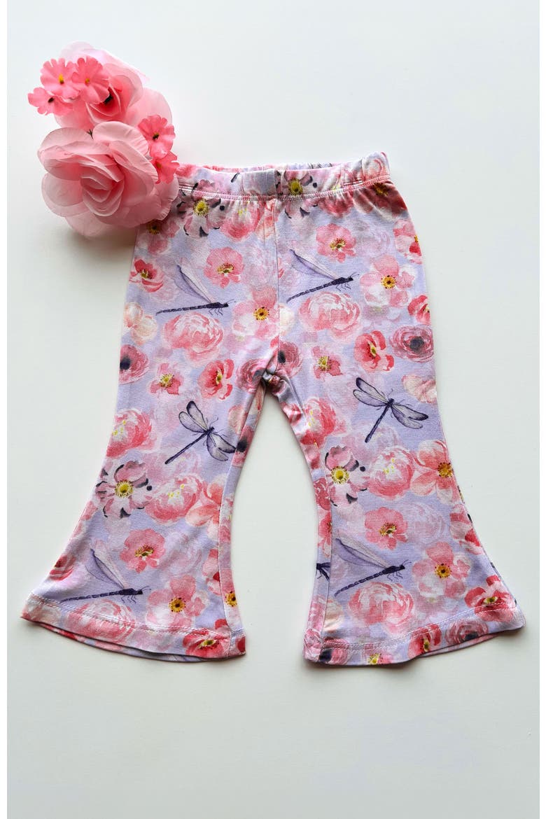 Elmerial Flared Leggings, Alternate, color, Purple