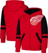 Outerstuff Youth Red Detroit Red Wings Face Off Full-Zip Hoodie