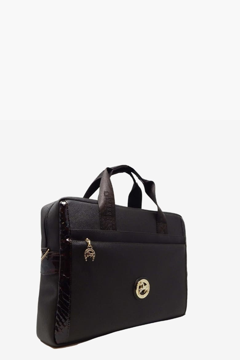Cherry Blossom 257 Laptop Bag 16", Alternate, color, Brown