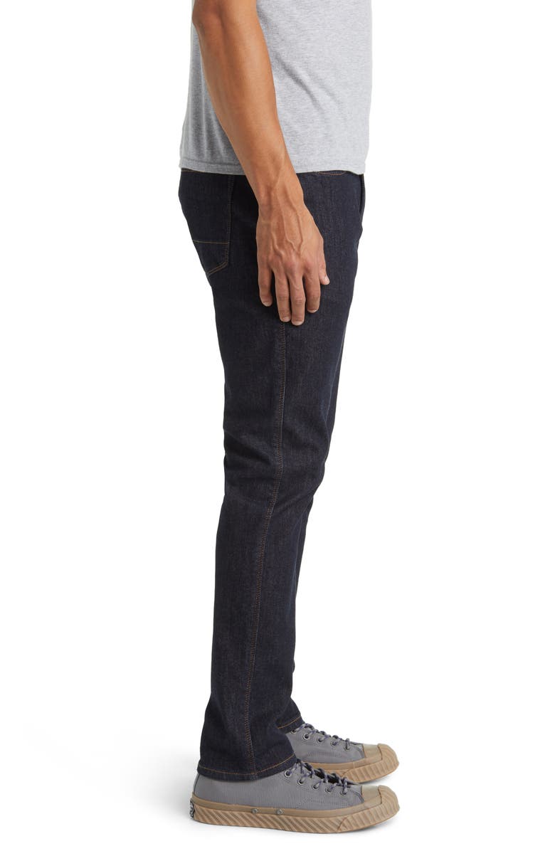 DUER Fireside Relaxed Tapered Fleece Lined Denim Jeans, Alternate, color,
