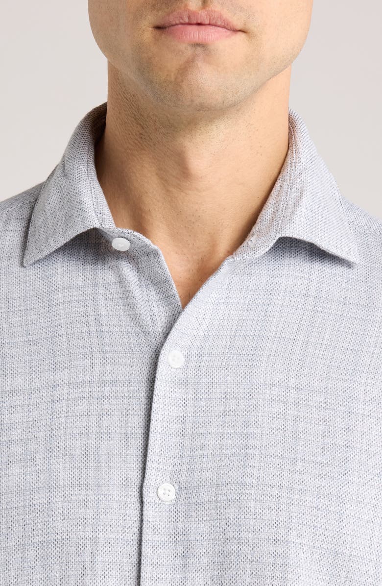 Robert Barakett Cunningham Plaid Cotton Button-Up Shirt, Alternate, color,