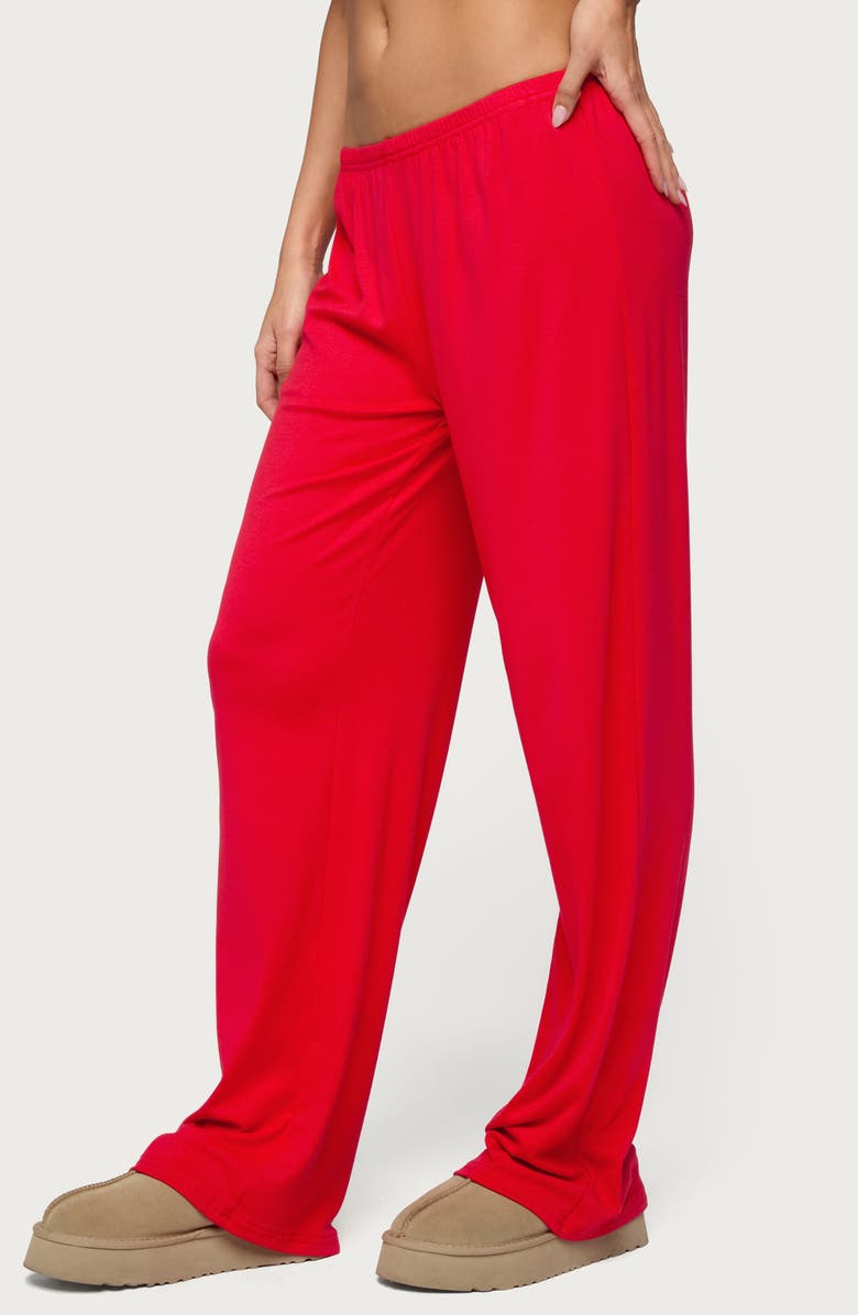 EDIKTED Justina Lounge Pants, Alternate, color, 