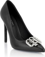 PHILIPP PLEIN Nappa High Heels Pump H120 Gothic Plein Women