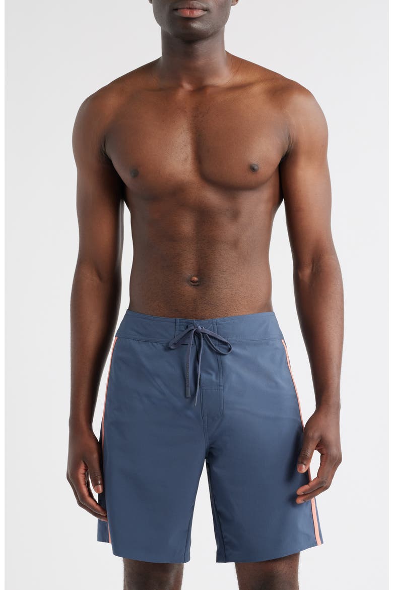 Racing Ship Board Shorts, Main, color, MOOD INDIGO/ VINTAGE INDIGO