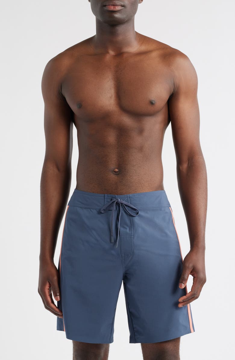 TravisMathew Racing Ship Board Shorts, Main, color, Mood Indigo/ Vintage Indigo