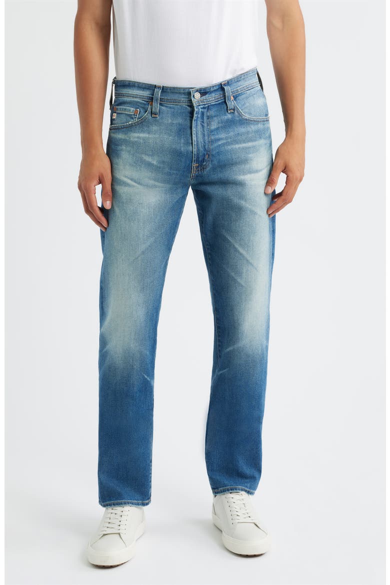 Everett Slim Straight Leg Jeans, Main, color, 13 YEARS SAN MARTIN