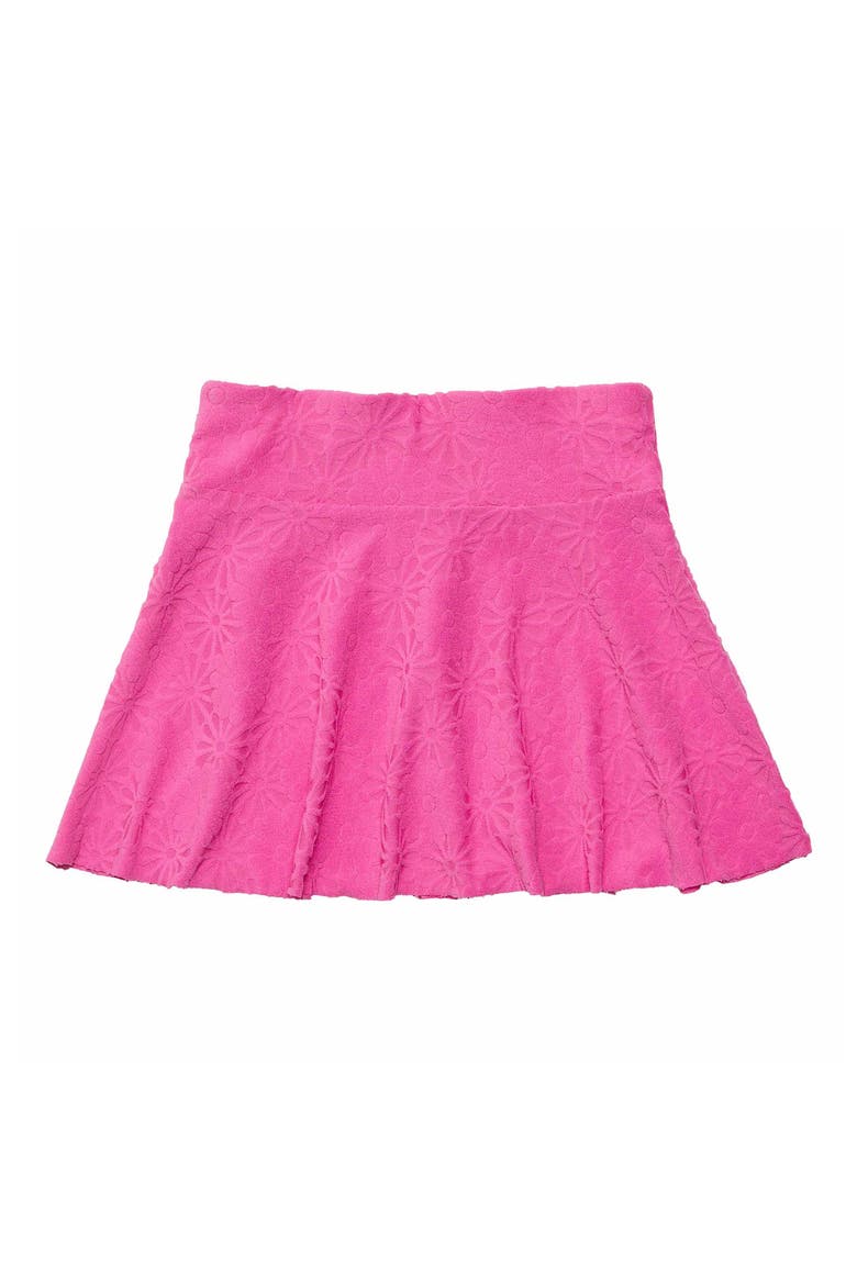Kids' Bubblegum Bloom Terry Cover-Up Skirt, Main, color, PINK