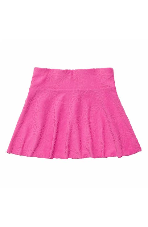 Kids' Bubblegum Bloom Terry Cover-Up Skirt (Little Kid)
