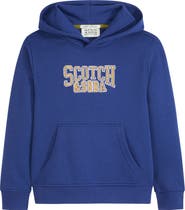 Scotch & Soda Kids' Graphic Fleece Hoodie