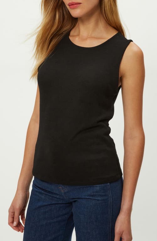 Michael Stars Jojo Doubled Tank In Black