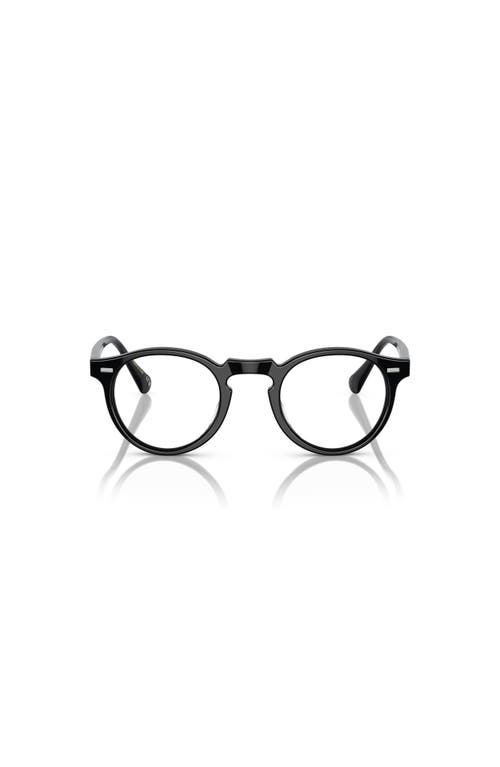 Oliver Peoples 50mm Phantos Optical Glasses In Black