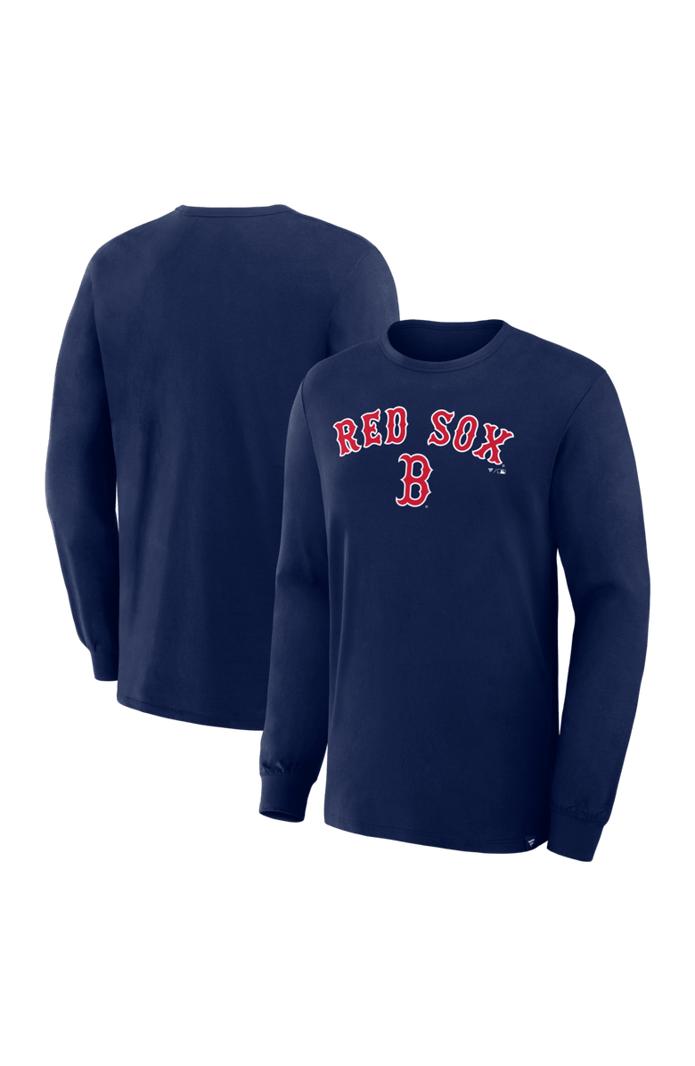 FANATICS Men's Fanatics Navy Boston Red Sox Lock-Up Legacy Long Sleeve T-Shirt, Main, color, Navy