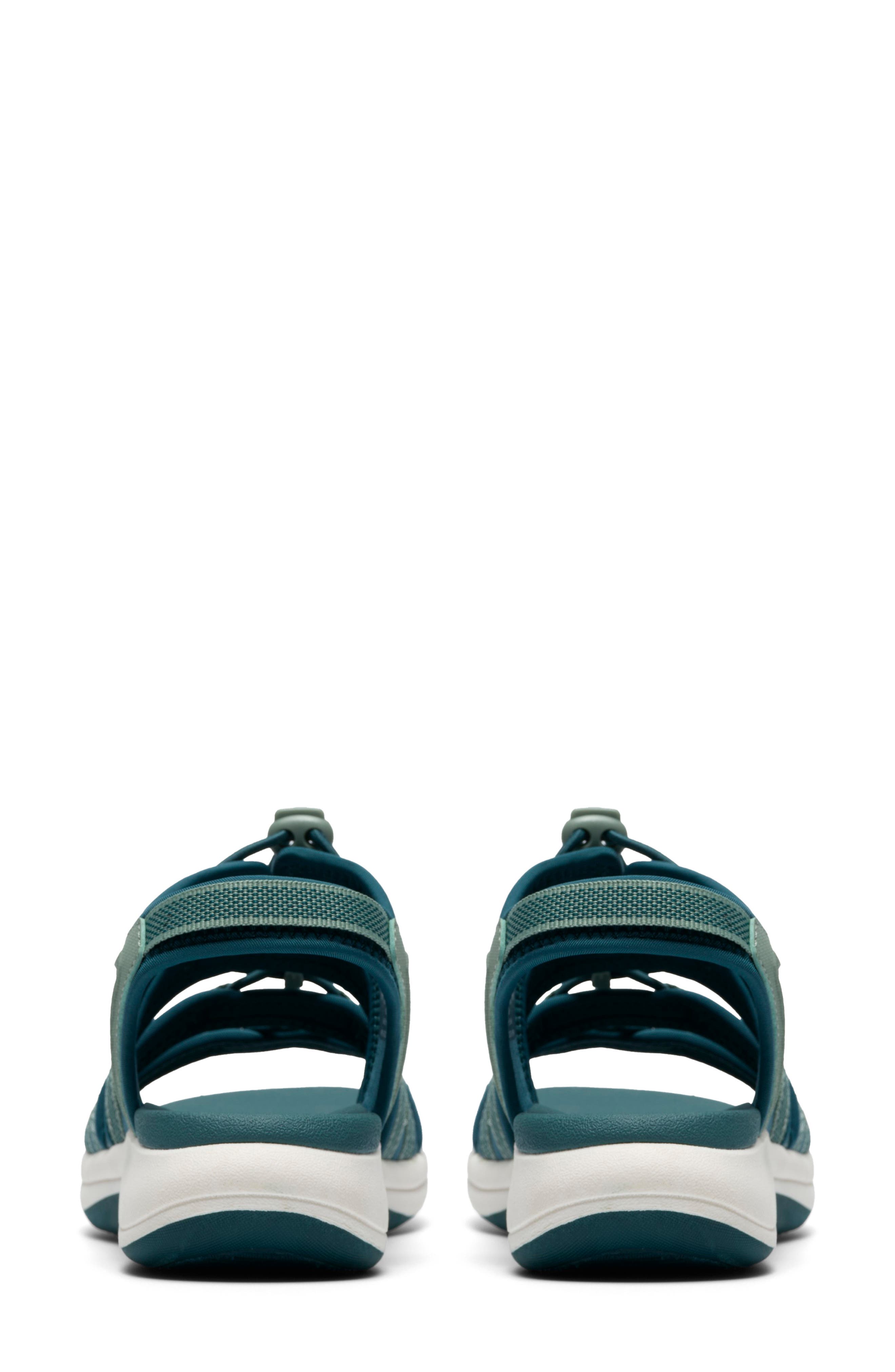 Mira Mabel Fisherman Sandal, Alternate, color, TEAL