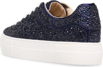 Sidny Crystal Pavé Platform Sneaker