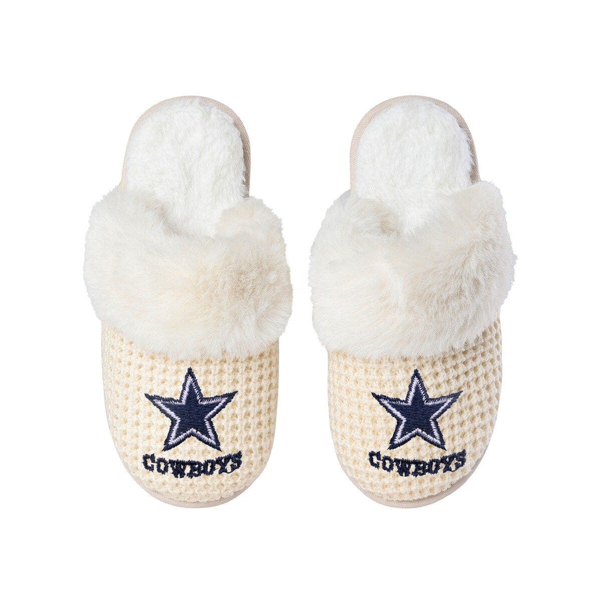 FOCO Women's FOCO Dallas Cowboys Open Back Slippers, Alternate, color, 