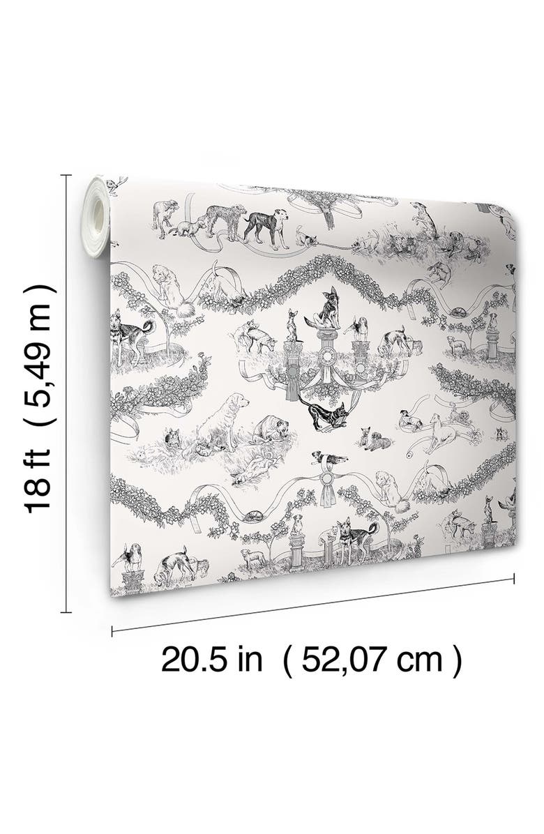 Wallpops Worse in the Show Peel & Stick Wallpaper, Alternate, color, Blue