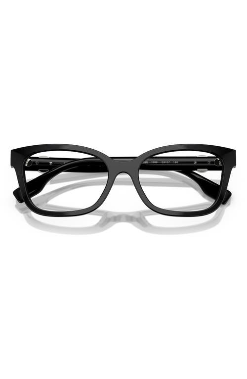 Tory Burch 53mm Phantos Optical Glasses In Black