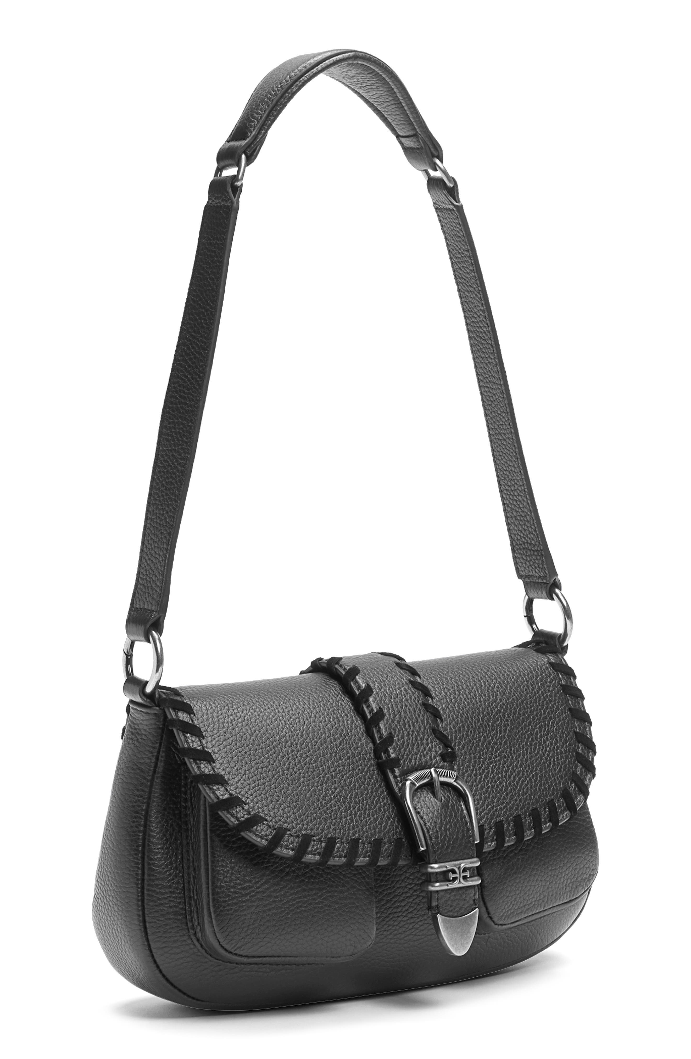 Sam Edelman Rue Shoulder Bag, Alternate, color, Black