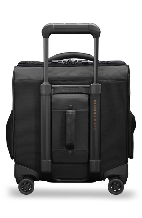Briggs & Riley Zdx Cabin Spinner Suitcase In Gold