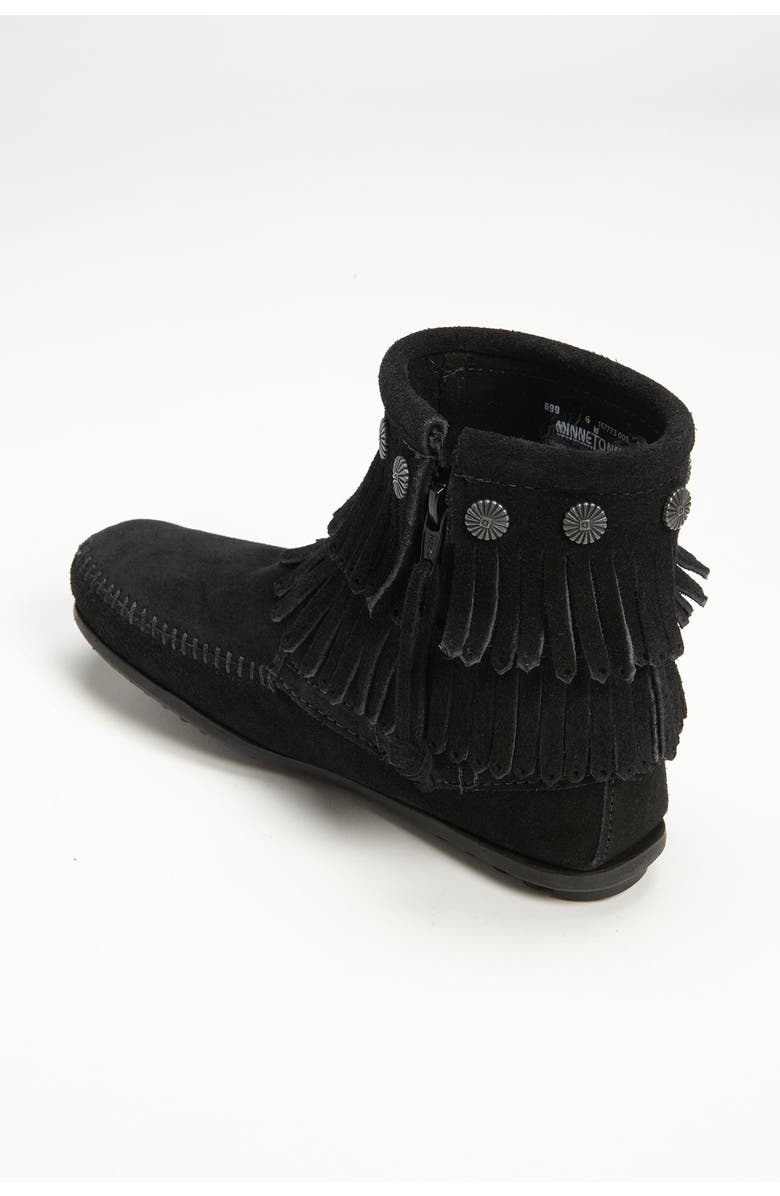 Minnetonka Double Fringe Boot, Alternate, color,