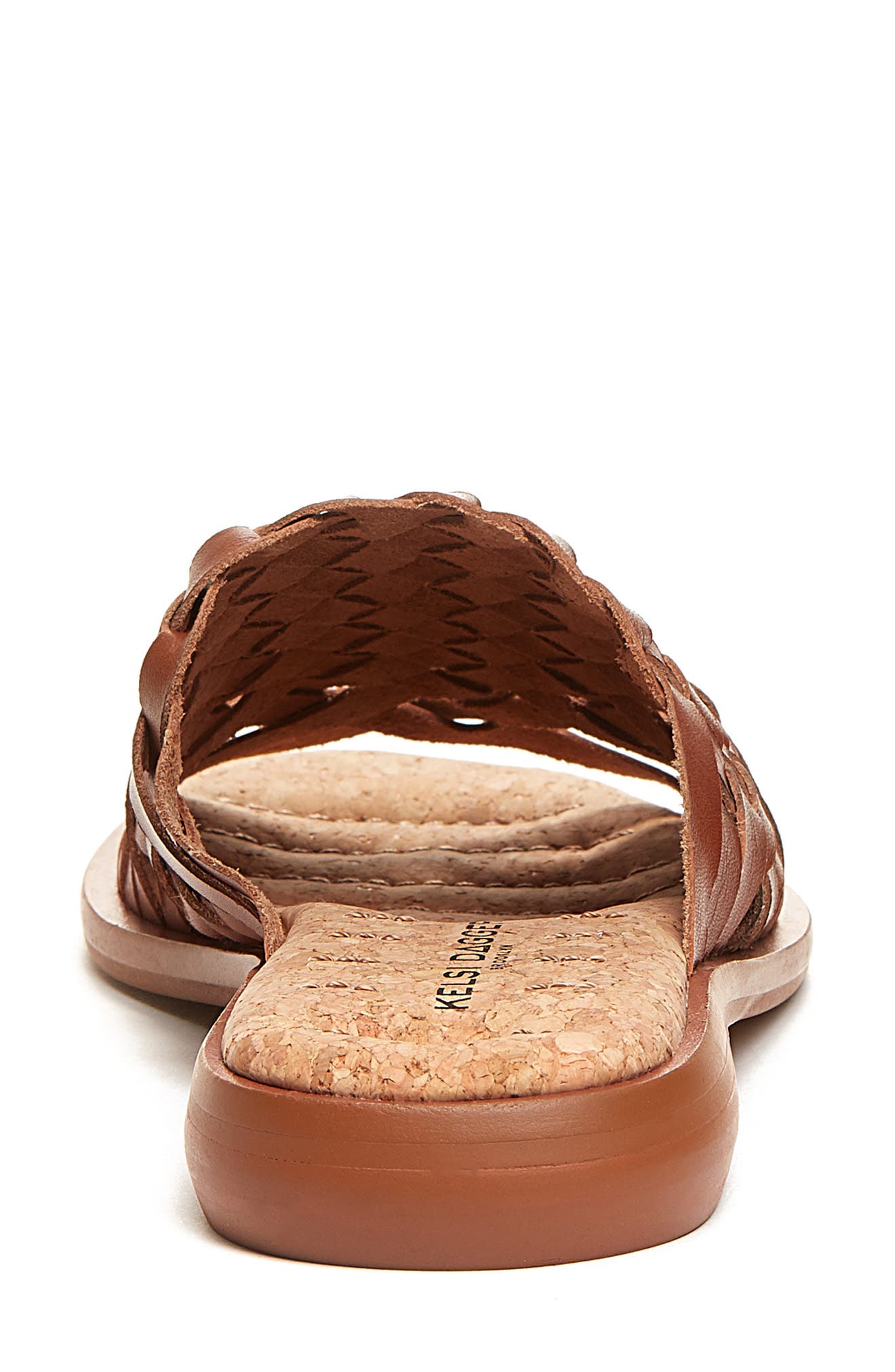 Kelsi Dagger Brooklyn Tide Woven Leather Slide Sandal, Alternate, color, 